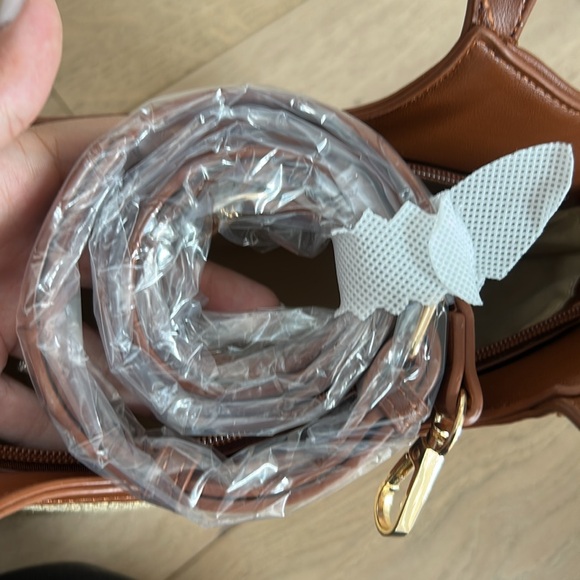 The min min bag in canvas and brown - Picture 5 of 7